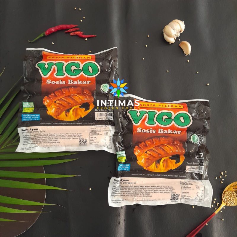 

Vigo Sosis Bakar Ayam Jumbo 500g