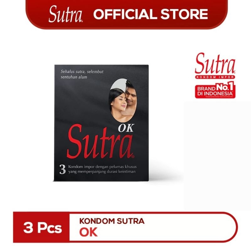 Kondom Sutra OK isi 3 - Kondom Sutra Hitam Ok