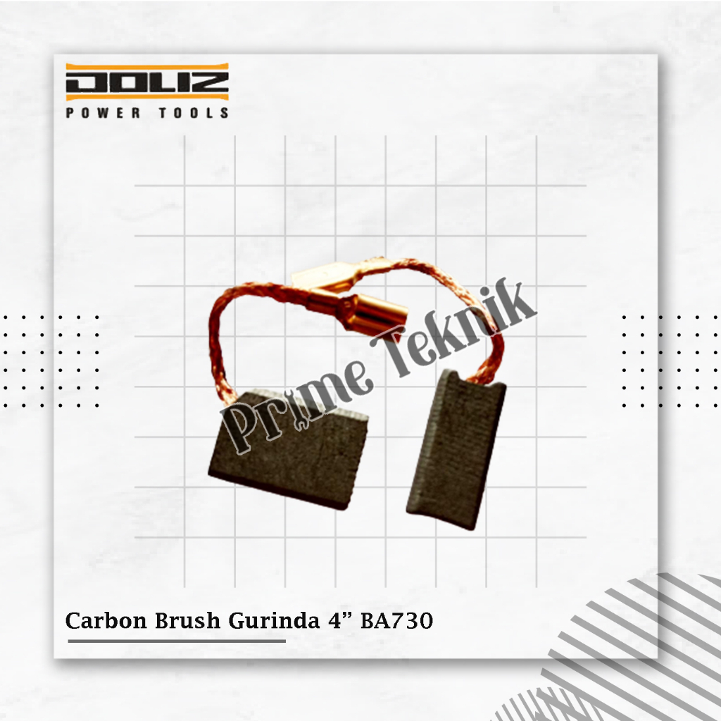 Carbon Brush Gerinda 4" BA730 BA735 DOLIZ Arang Spul Kul Grinder Gurinda 4 inch BA 730 735