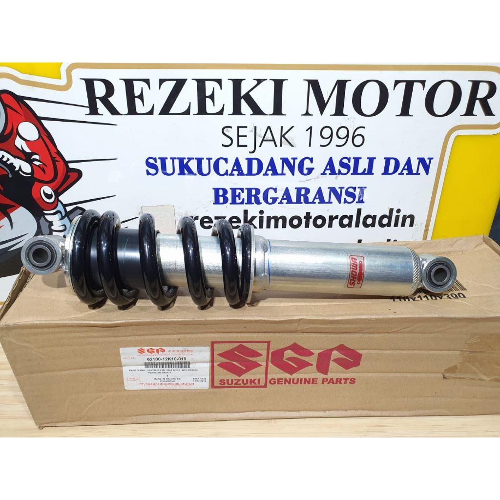 SOK SHOCK BELAKANG MONOSHOCK SATRIA FU150 FI FU FI ASLI ORI SUZUKI 62100-12K10