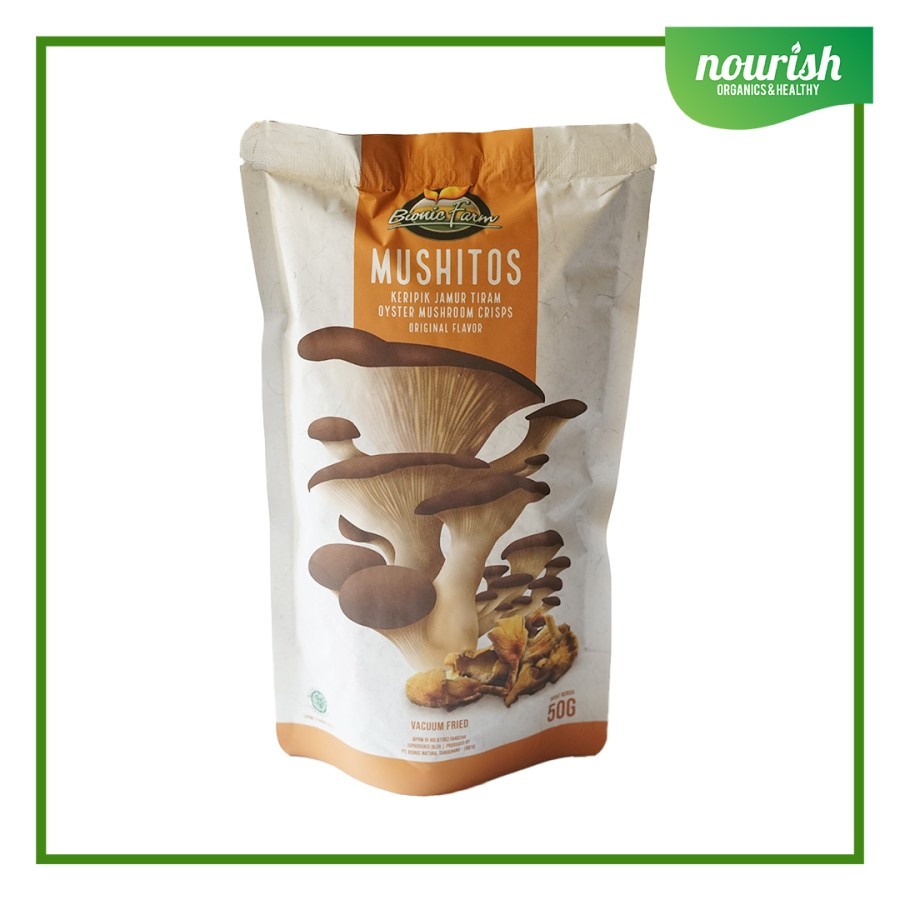 

Bionic Farm, Oyster Mushroom Chips 50 gr-Jakut