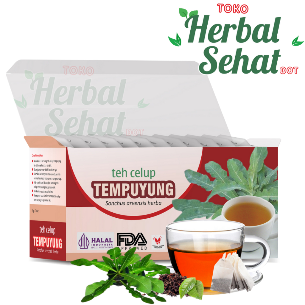 

Teh Herbal Tempuyung Tazakka Isi 20 kantong teh Celup Herbal membantu melancarkan saluran kemih