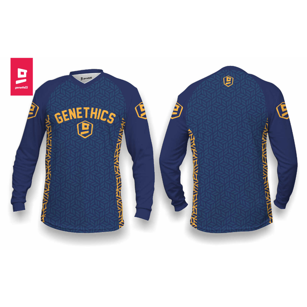 JERSEY SEPEDA DOWNHILL / MTB GENETHICS - JERSEY CUSTOM - DH23-037 - JERSEY DOWNHILL - JERSEY MTB