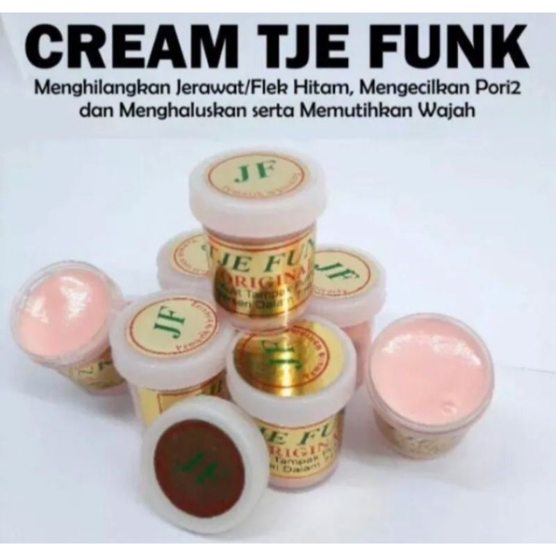 Cream Tje Funk Cream/ Tje Funk Cream Original (1Lusin/12Pcs)