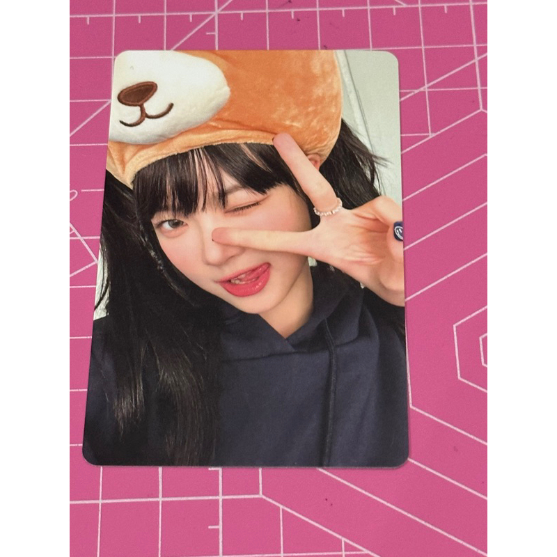 photocard eunchae bear weverse