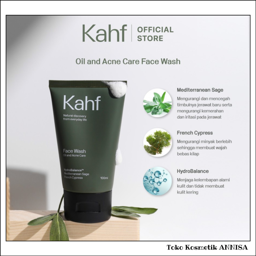 KAHF Oil and Acne Care Face Wash