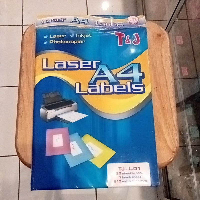 

laser label A4 merk tom and jerry