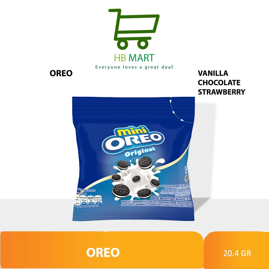 

Mondelez Oreo Mini Vanilla Pouch 23gr