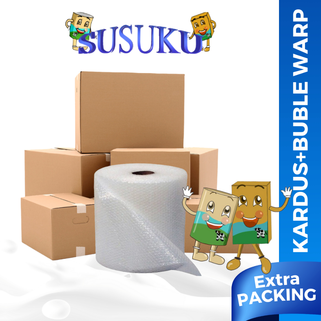 

Tambahan Extra Packing Dus+Bubble Warp