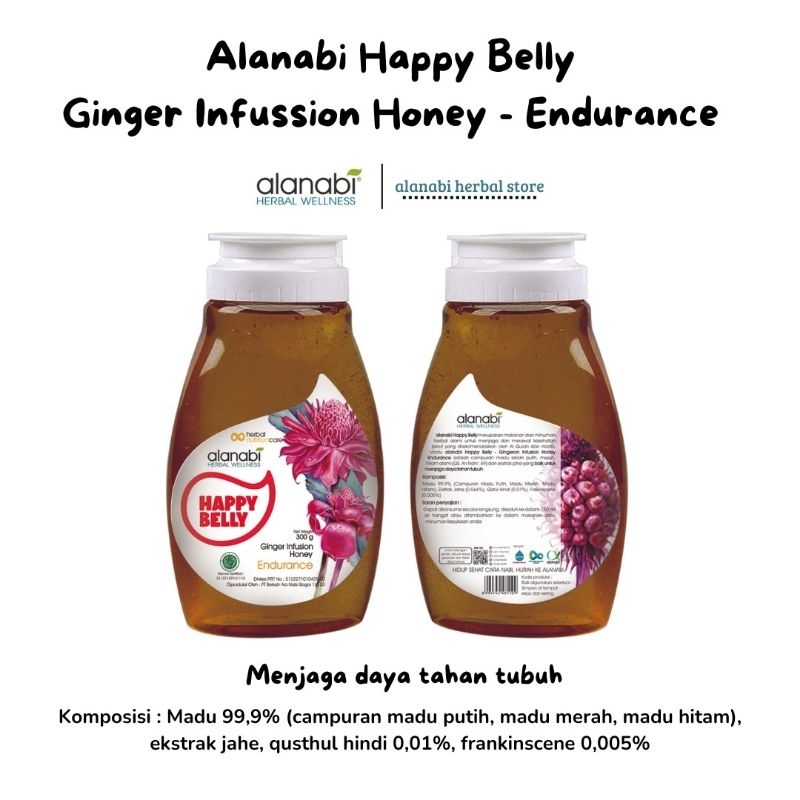 

Madu Jahe Alanabi Infusion Honey Endurance