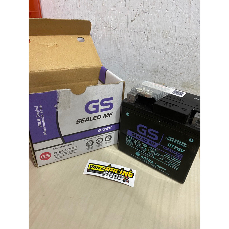 Aki Motor Honda Yamaha vario125 vario 150 cb150r led nmax new Gs Gtz6v