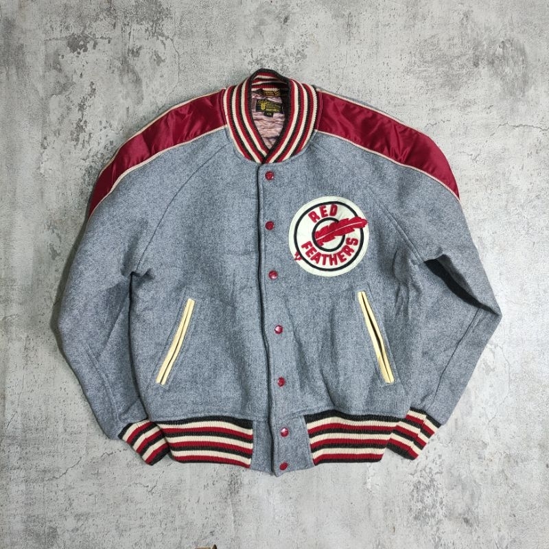 Style eyes sportswear Sugar Cane by Toyo Enterprise varsity jacket