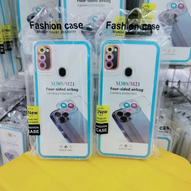 SLICON/CASE BENING CLEAR SAMSUNG M21/M30S CASE PELINDUNG CAMERA