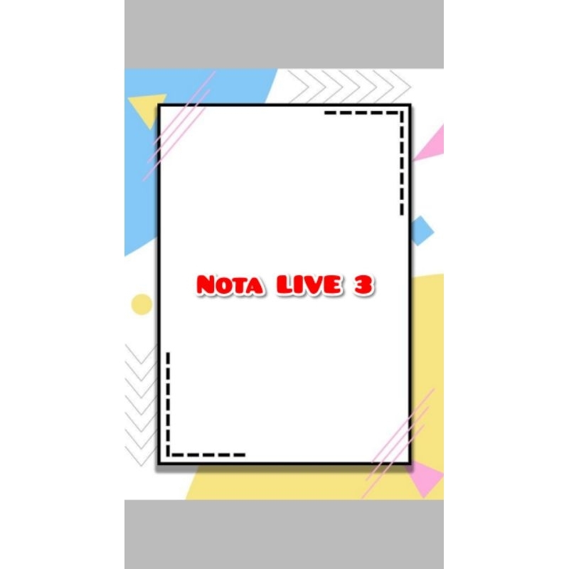 

Nota Live SEDAP GORENG 5pcs