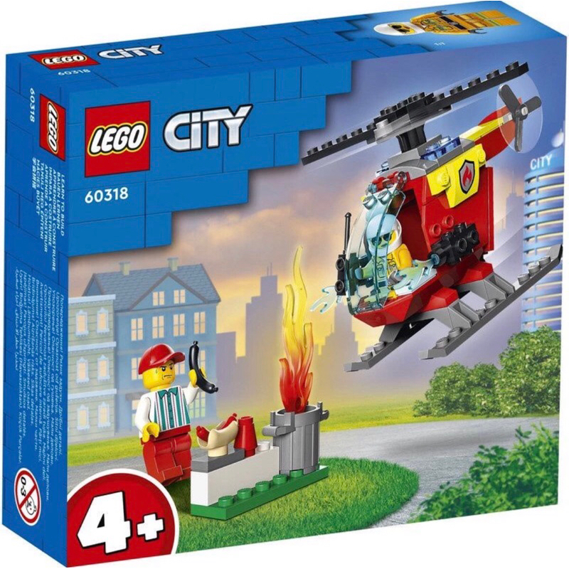 Lego City 60318 Fire Helicopter