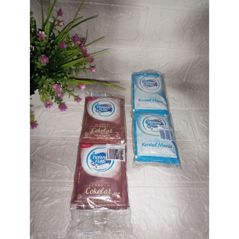 

susu sachet putih & coklat 1pack