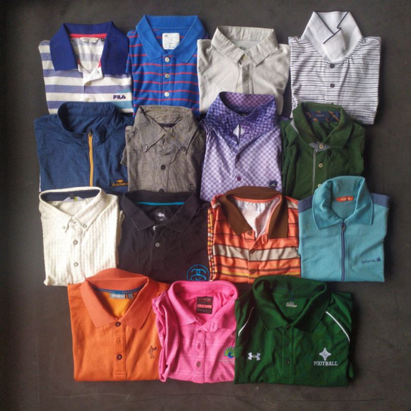 borongan polo shirt