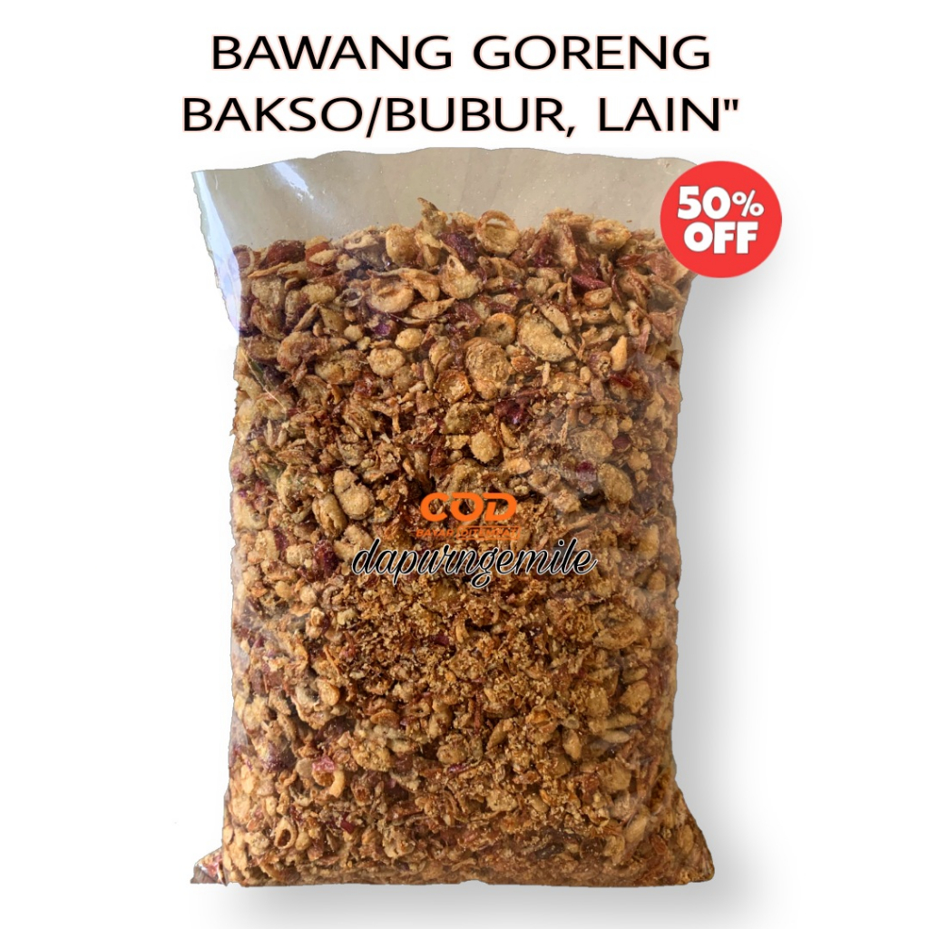 

Bawang Goreng Renyah 1kg