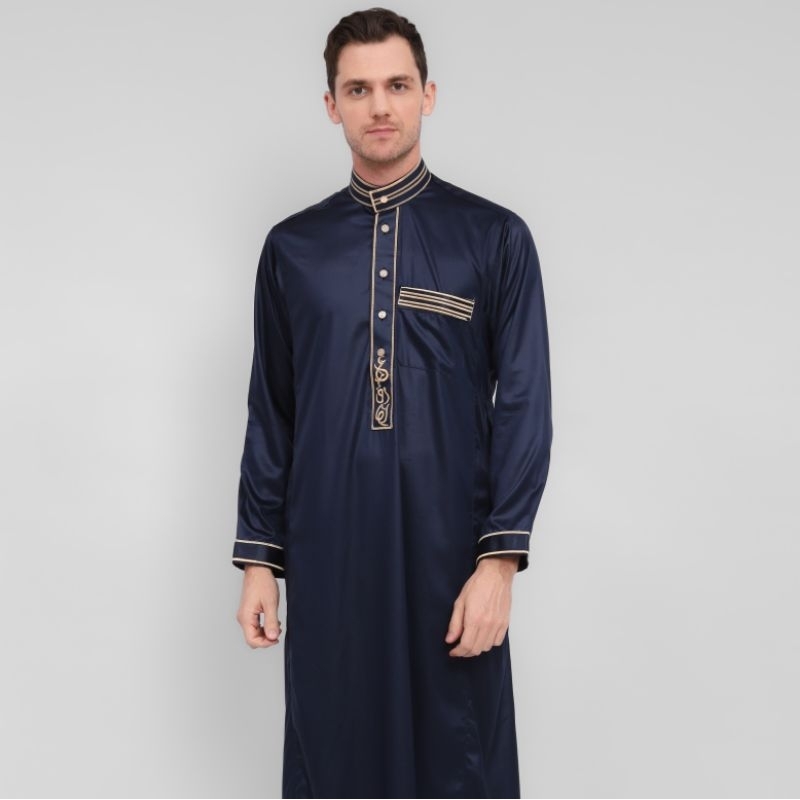 GAMIS  HARAMEN MESIR - GAMIS PRIA BORDIR TENGAH