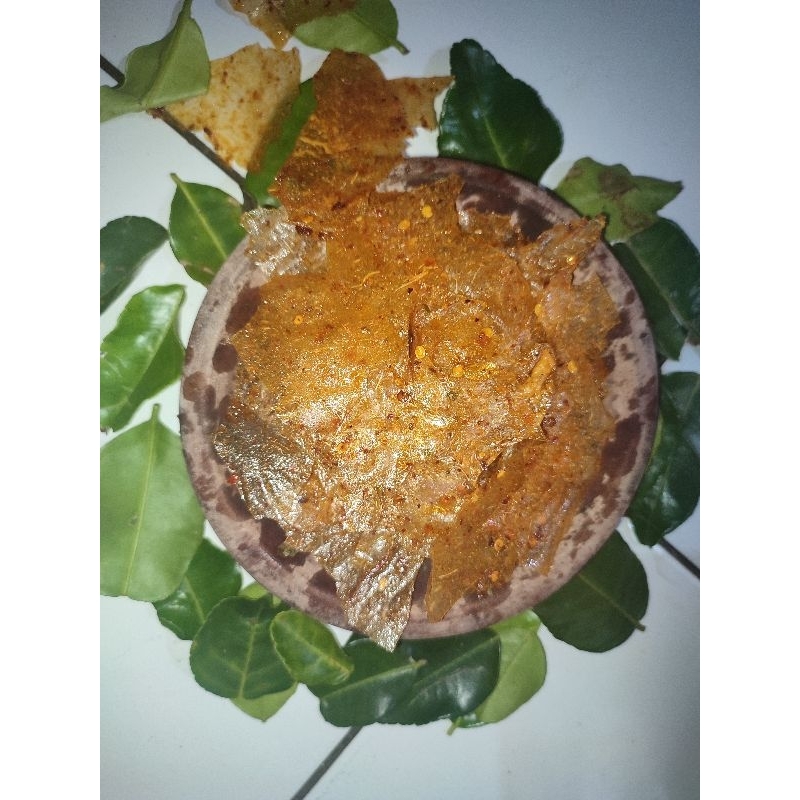 

250 gram KERIPIK KACA pedas daun jeruk