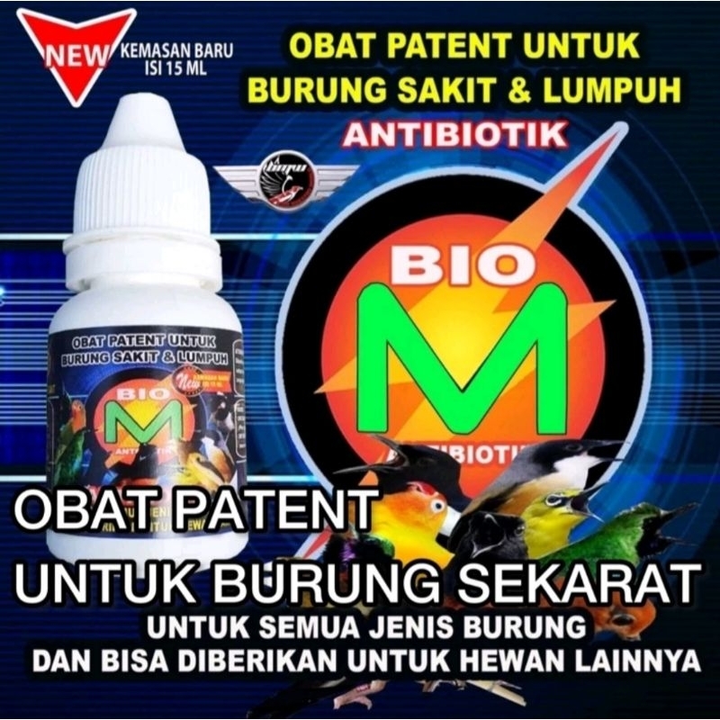 BIO M antibiotik burung