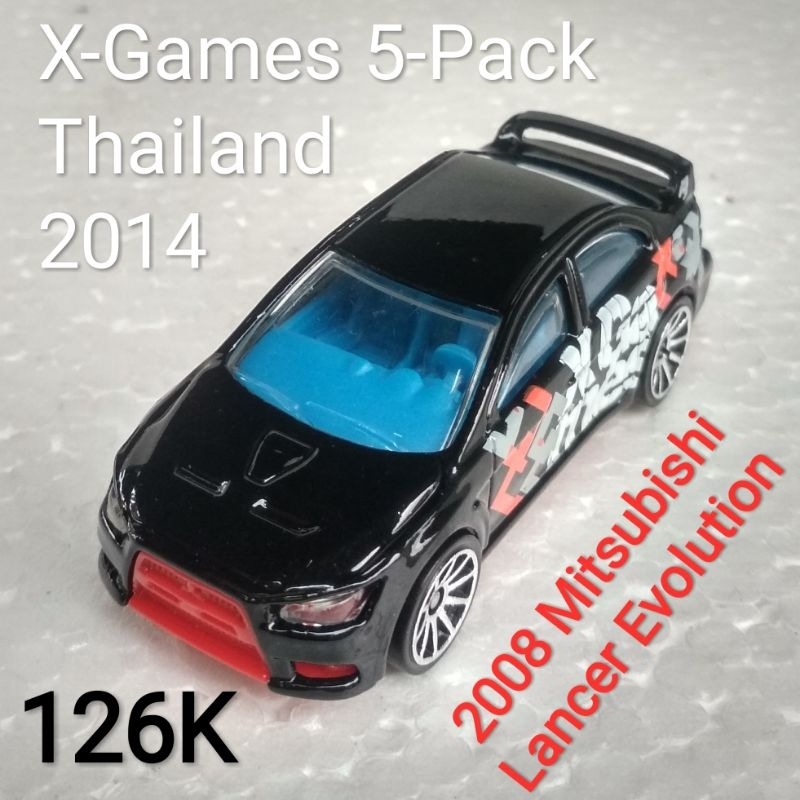 Hot Wheels X Games 2008 Mitsubishi Lancer Evolution