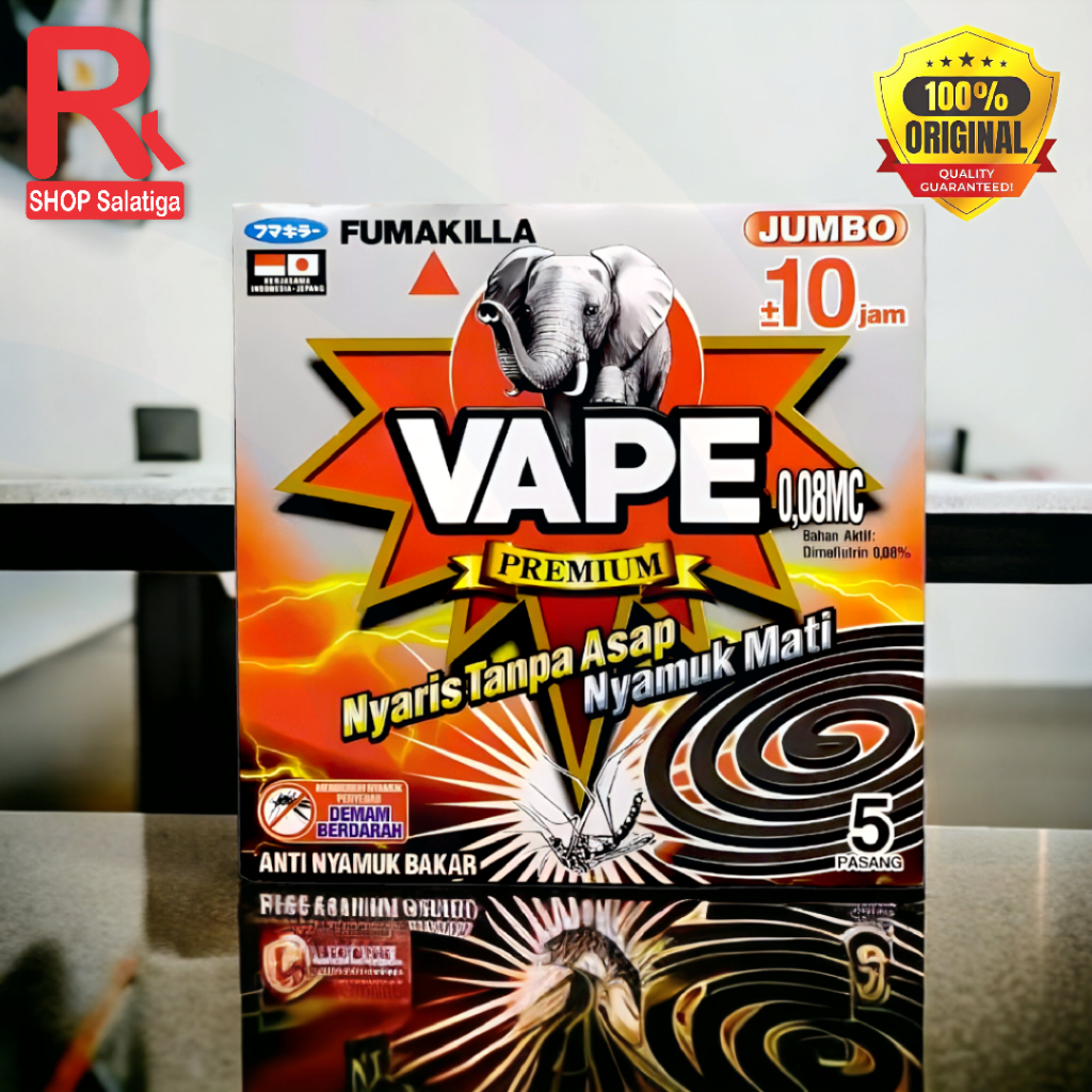 Obat Nyamuk Bakar Vape - Jumbo  Tanpa Asap