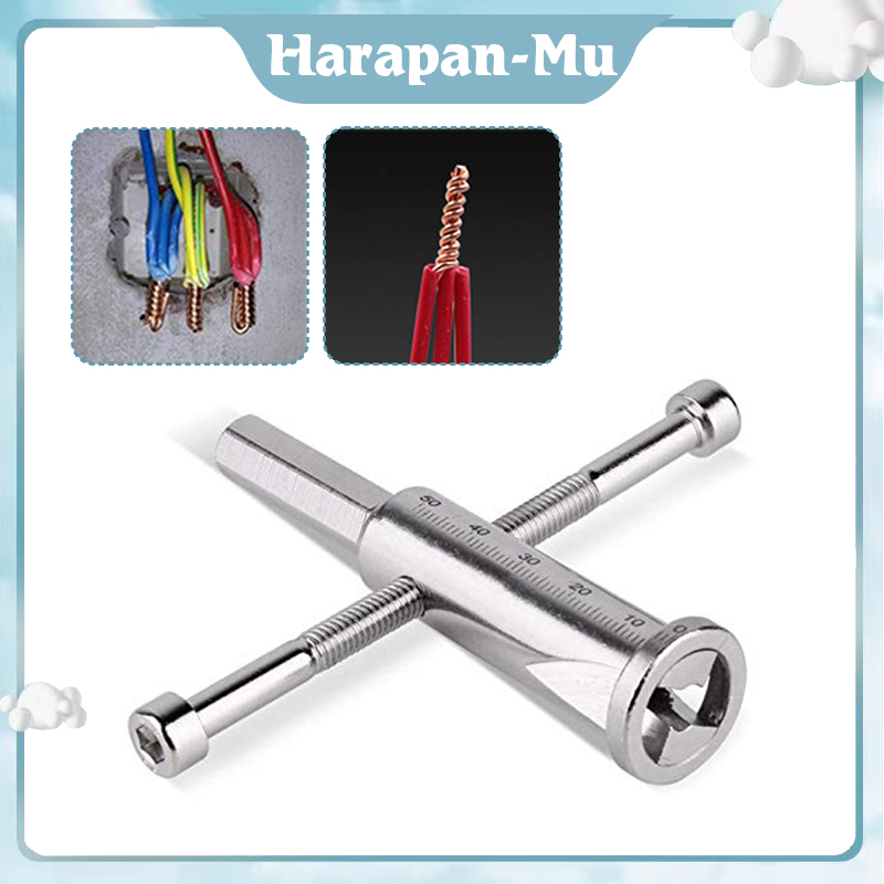 Alat Penyambung Kabel Alat Pemutar Kabel Drill Cable Wire Twister Mata Bor Pilin Kawat Kabel