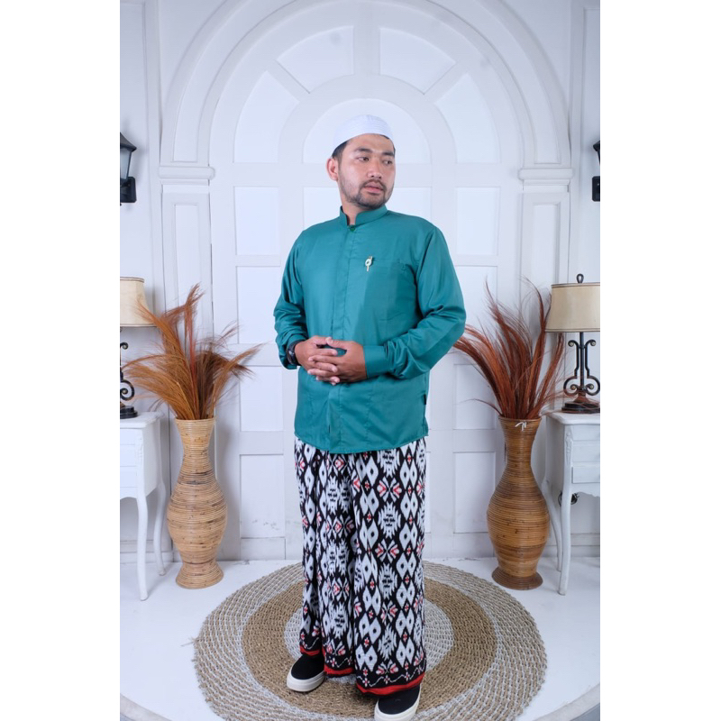 koko hadromi BIN OSMAAN exclusive moeslem wear koko kancing dalam exclusive dari bin osmaan yg sanga