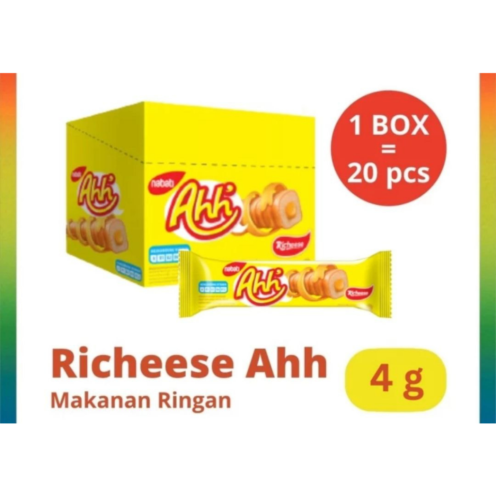 

NABATI AHH RICHEESE / RICHOCO ISI 20 BUNGKUS @4 GRAM