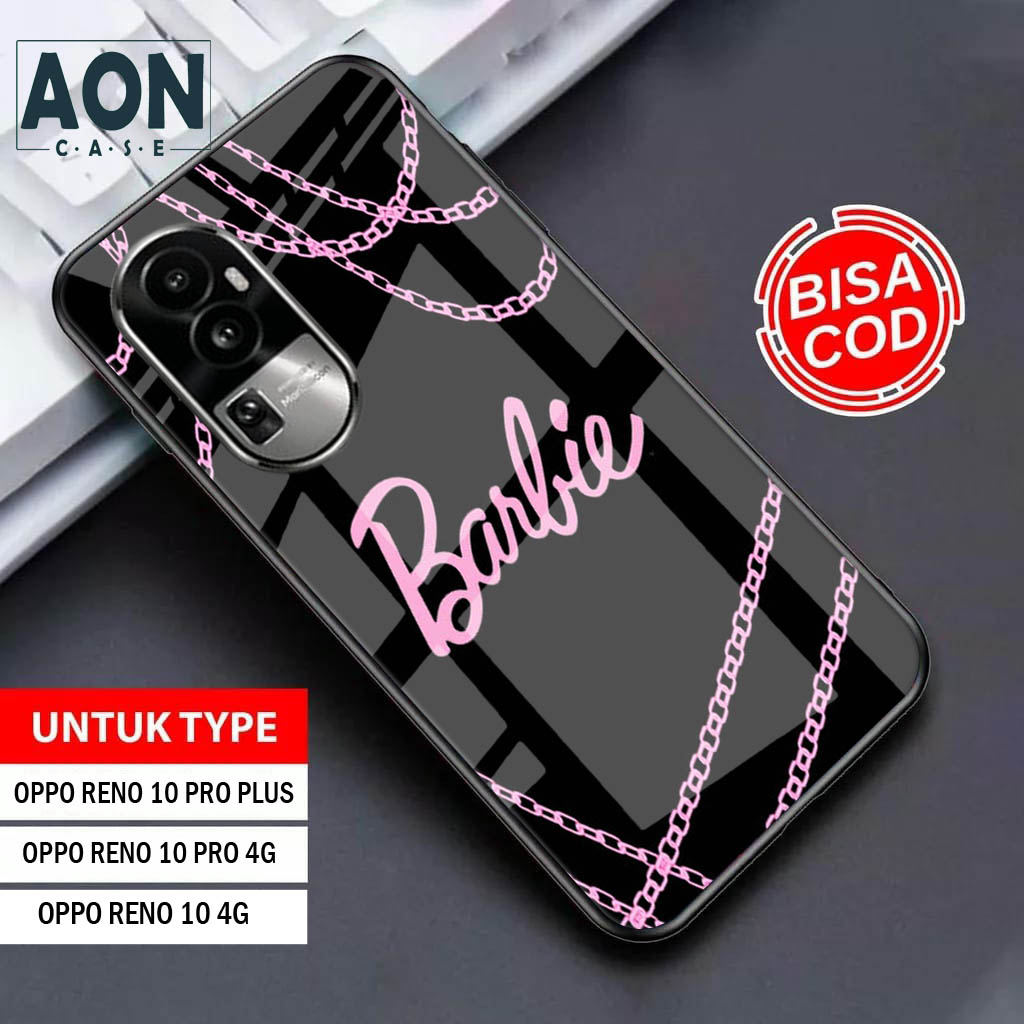 [A103] Case OPPO Reno 10 4G// Reno 10 Pro 4G// Reno 10 Pro+ Terbaru 2023 - Softcase Glass Reno 10 4G