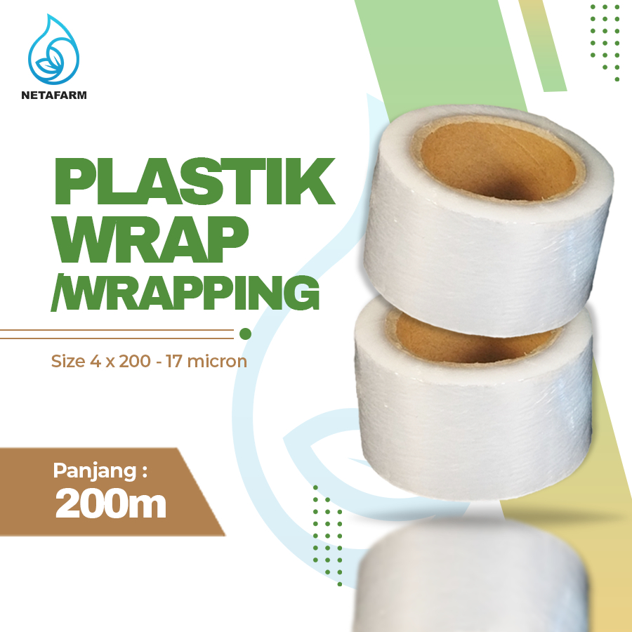 

Plastic Wrap / PLASTIK WRAPPING 4cm X 200m