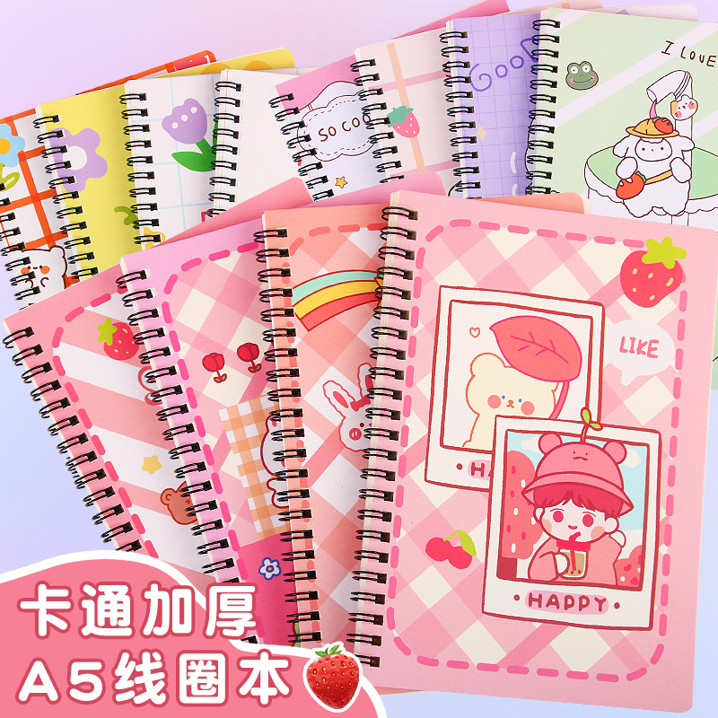 

(belanjaonlineku) Buku Tulis A5 Notebook Mini Alat Tulis Sekolah Anak Kartun