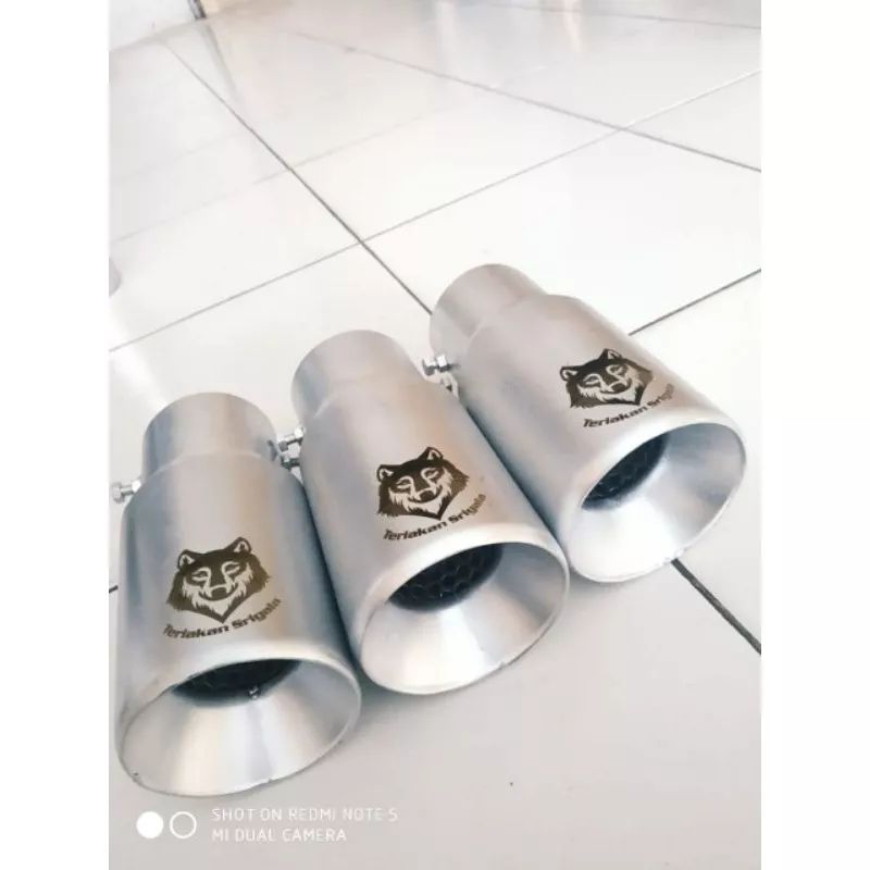 knalpot srigala serigala model baut mobil l300,panther,Hilux,kuda dll