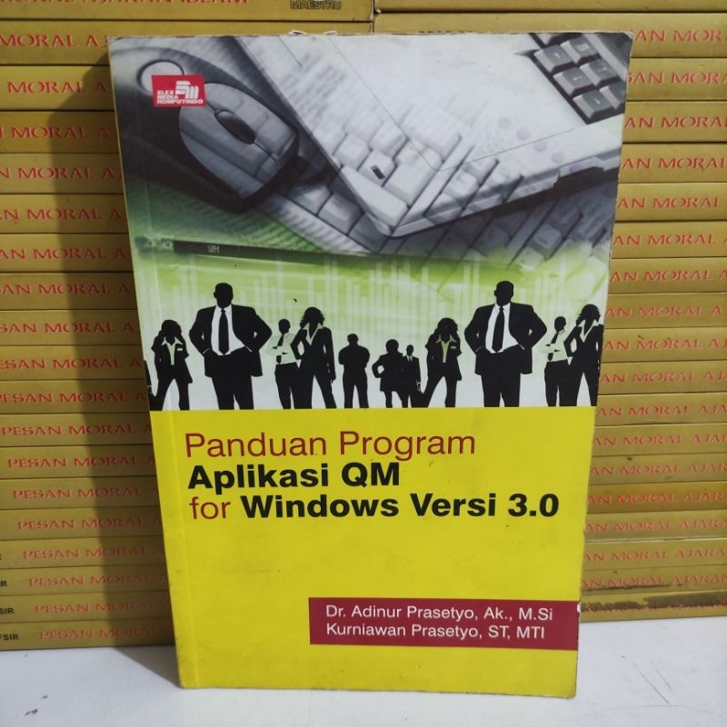 BUKU OBRAL MURAH : PANDUAN PROGRAM APLIKASI QM FOR WINDOWS