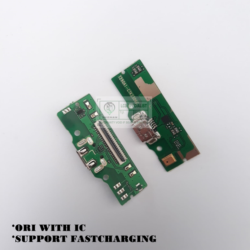 board charge/ board cas papan cas samsung t290/tab a8 +mic with IC support fast charging