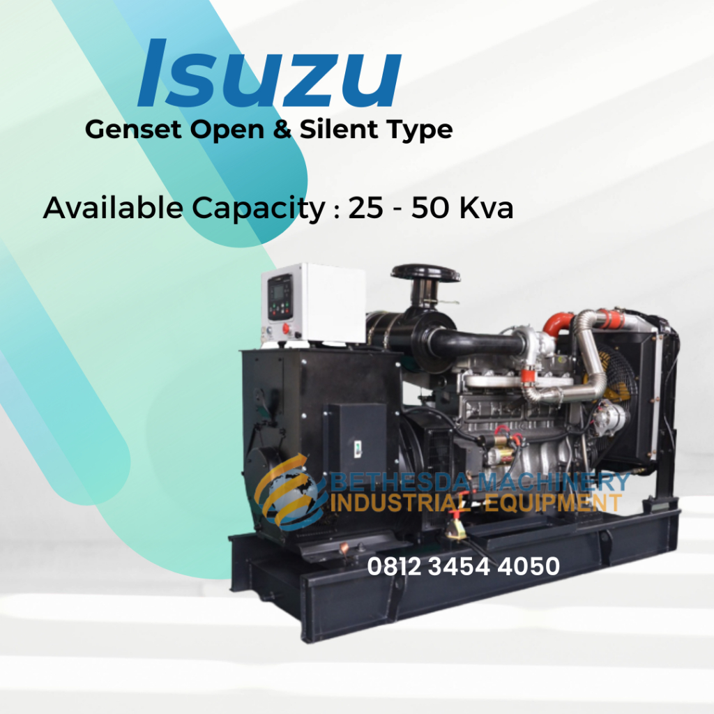 Genset Silent 25 Kva Isuzu