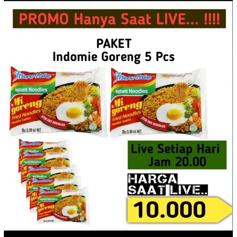 

INDOMIE GORENG 5PCS