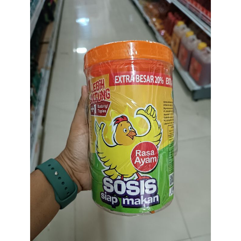 

SOSIS SO NICE 24pcs TOPLES Rasa Ayam