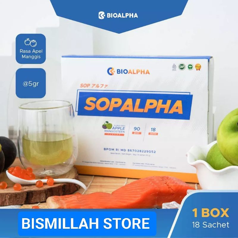 

SOPALPHA Minuman Kesehatan Suplemen Daya Tahan Tubuh BPOM