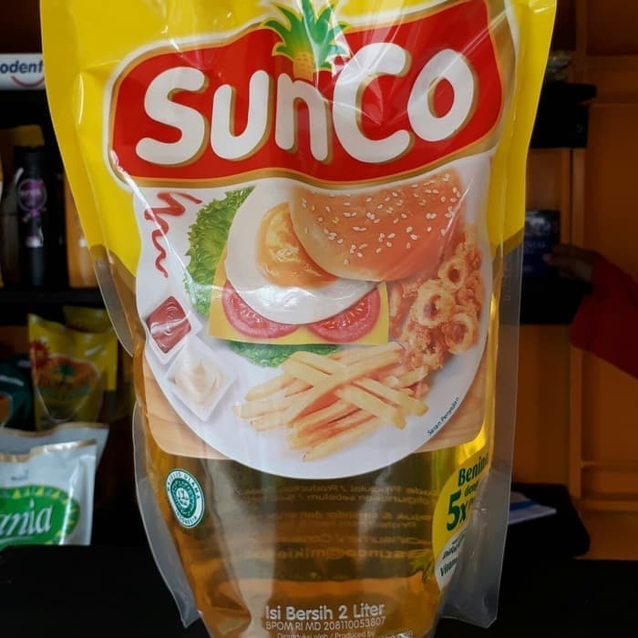 

SUNCO MINYAK GORENG KEMASAN POUCH 2LT HEMAT & EKONOMIS