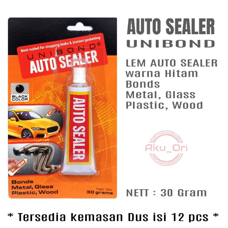 

LEM UNIBOND auto siler sealer hitam american USA