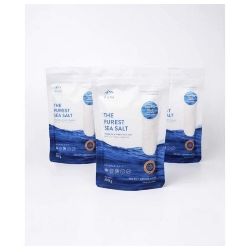 

Pura Fine Sea Salt 300gr