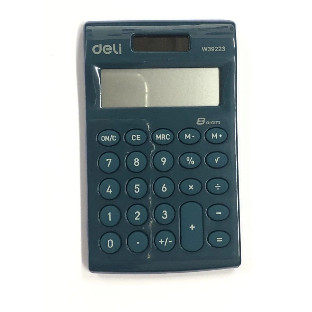 

Calculator 8-digit untuk melengkapi meja kerja anda dengan tampilan warna elegan untuk anda yang professional KALKULATOR MINI calculator pocket