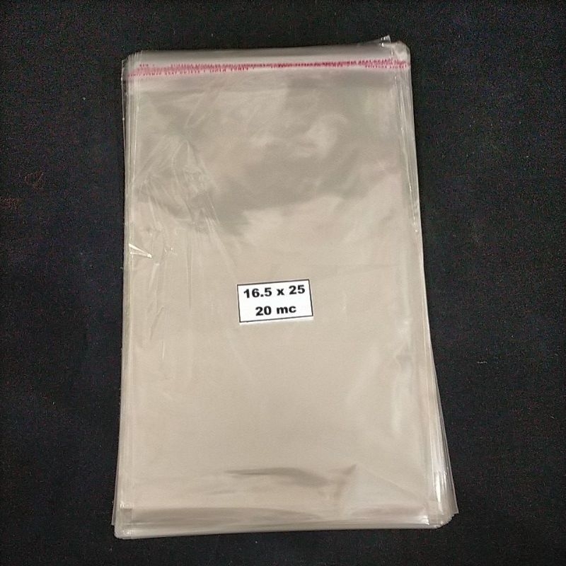 plastik opp lem 16.5 x 25