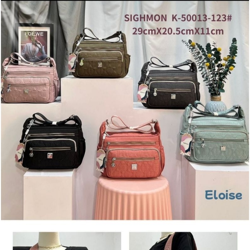 TAS SLEMPANG FASHION SIGHMON IMPORT 6RESLETING