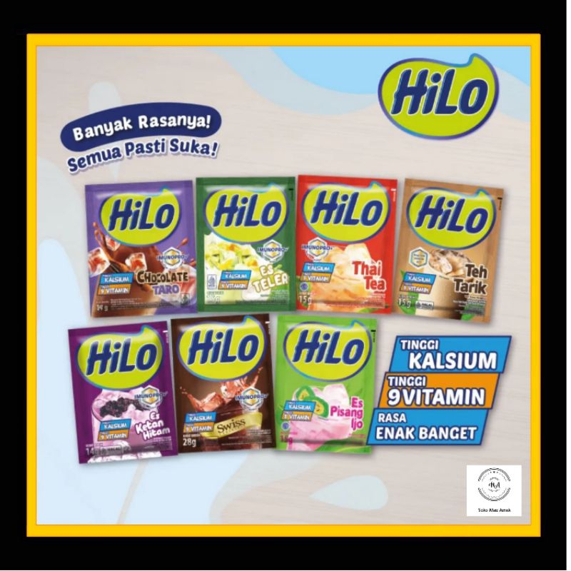 

Hilo renteng all varian rasa isi 10 sachet