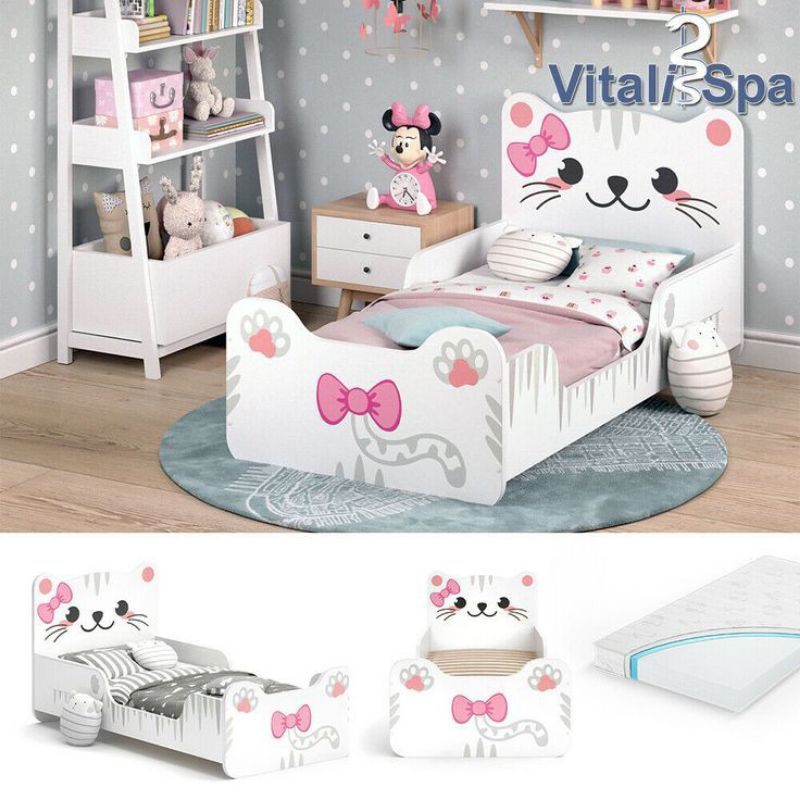 tempat tidur anak perempuan karakter / ranjang anak / divan anak