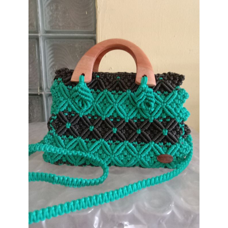 TAS WANITA ANYAMAN TALI KUR - de SISTAA BAG