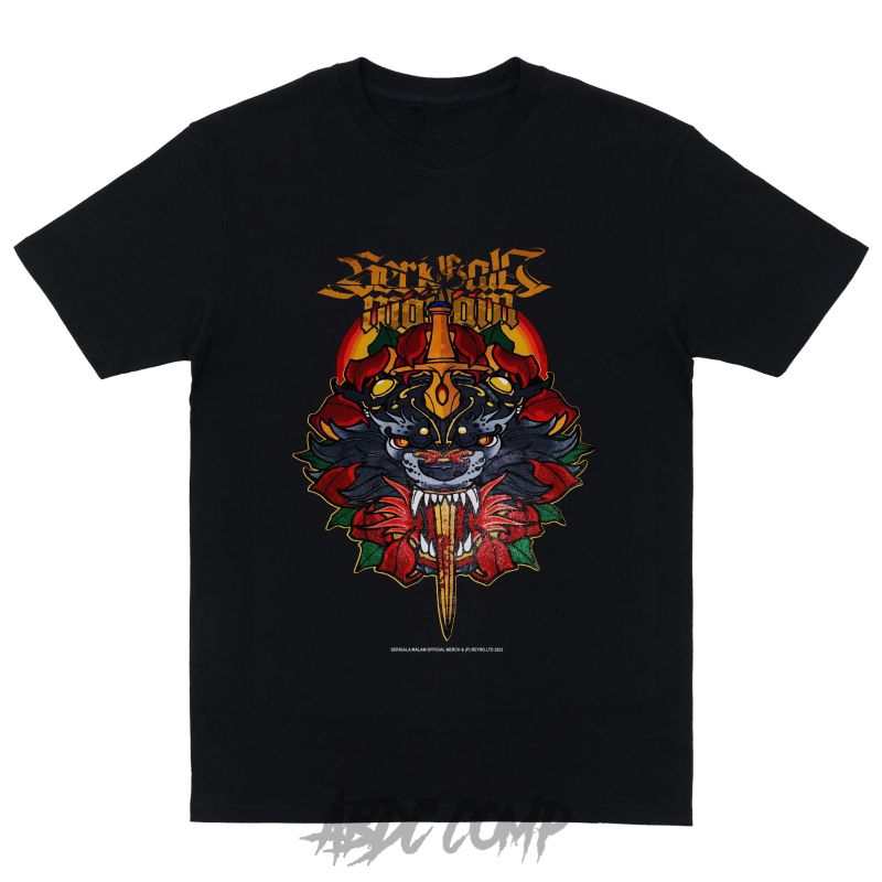 Kaos band serigala malam / Tshirt New merchandise